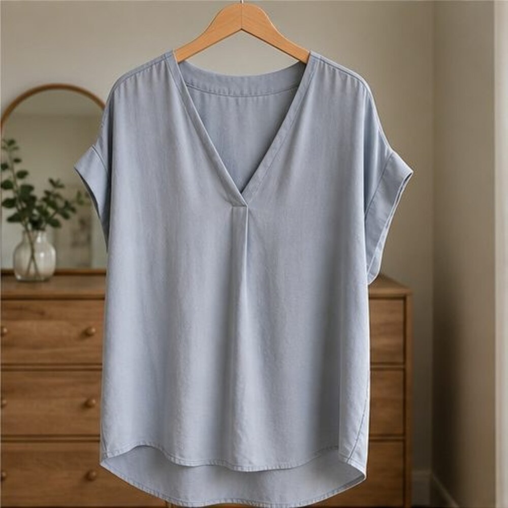 Gray Cami Blouse